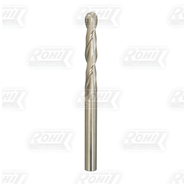 212-2-Flute-GP-ALU-Solid Carbide High Helix Ball Nose-Metric